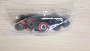 索法送的耳塞（硅胶+泡沫海绵）